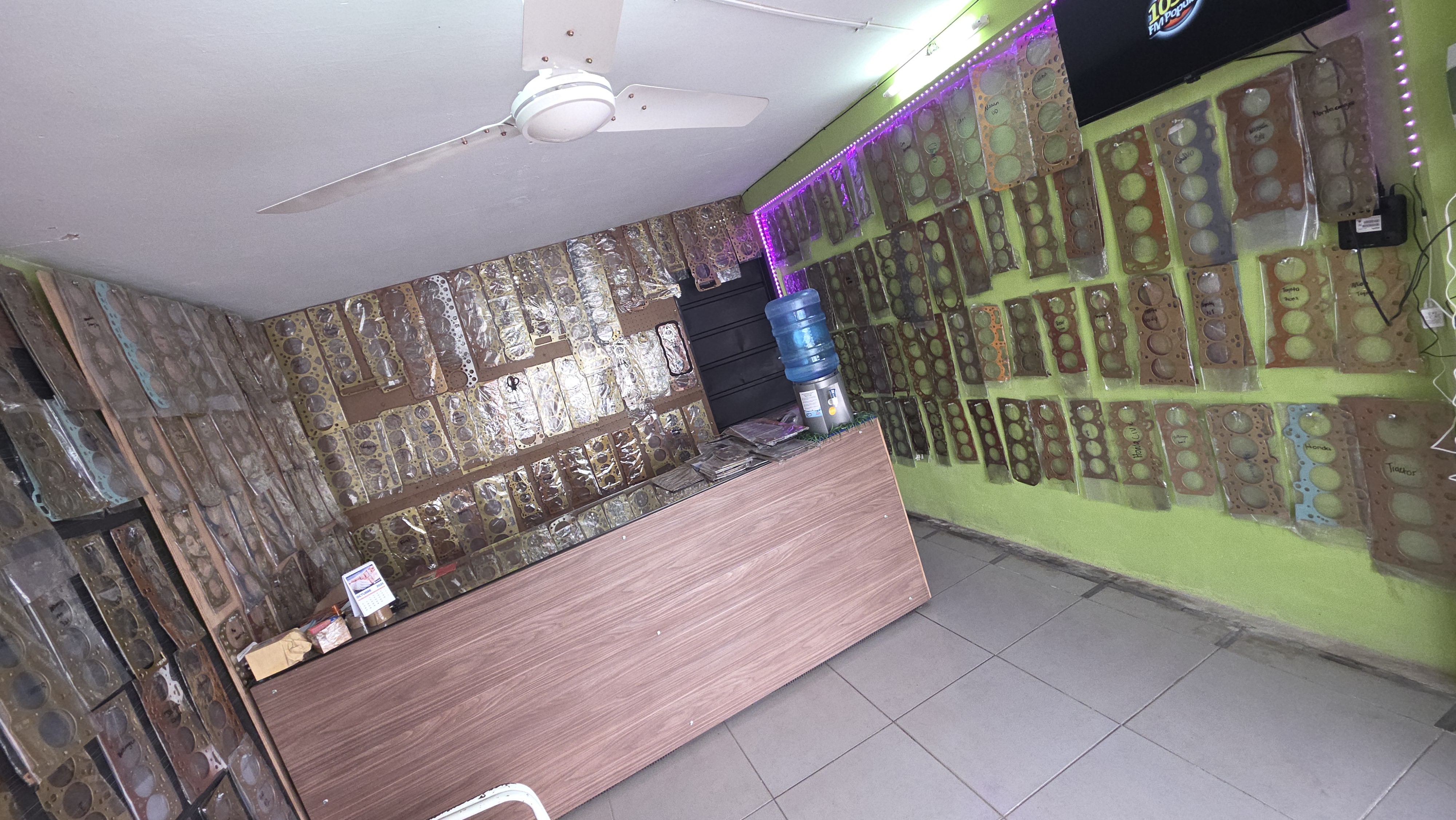 Interior fábrica de juntas ROLFI 921 Asunción